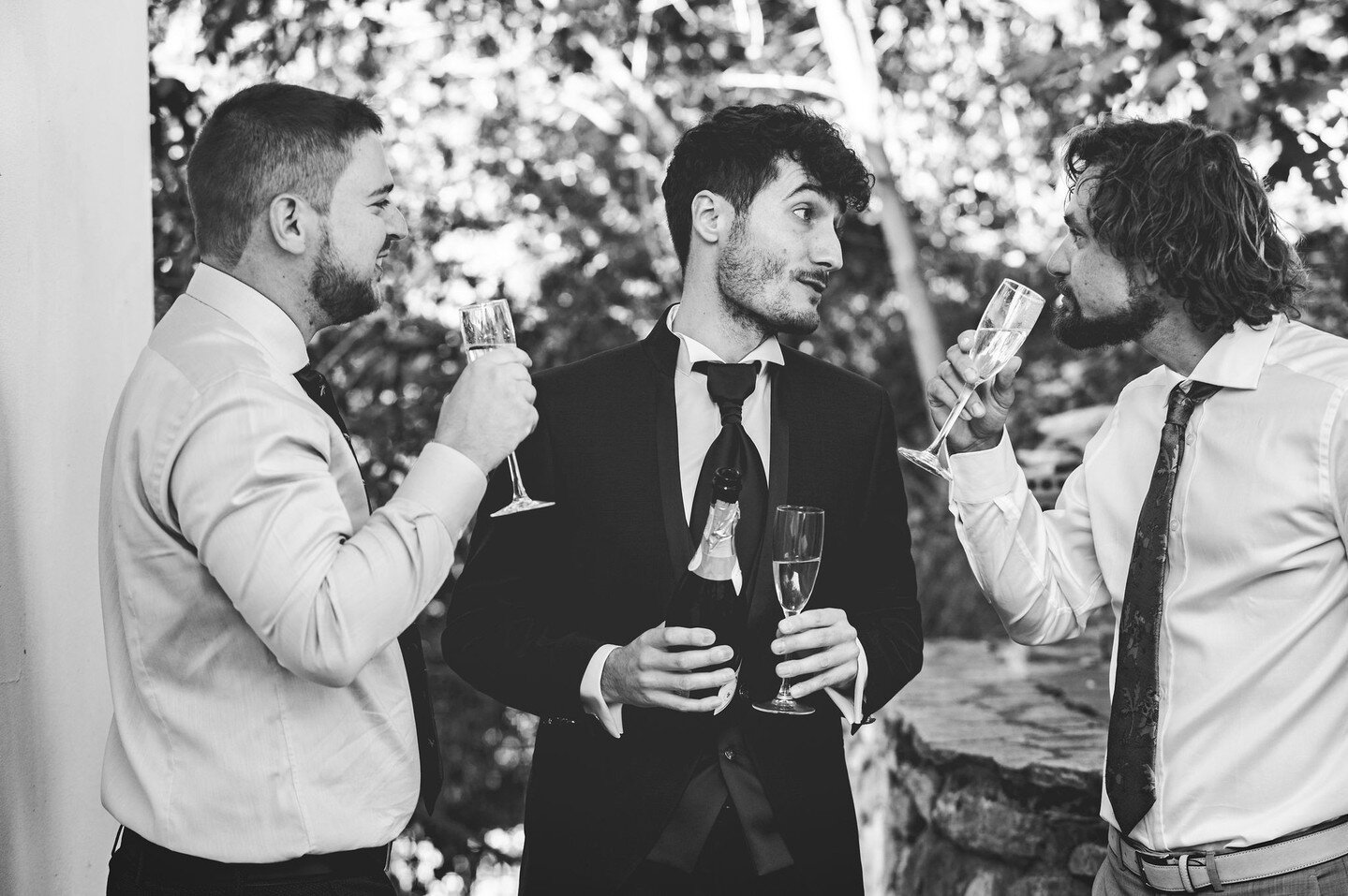 Groom's Wedding Prep Wisdom: Prioritise composure&mdash;just like James Bond savors a moment of calm before the mission! Take the time to collect your thoughts, ensuring a poised and collected demeanor. Embrace tranquility before the "I do's&quo